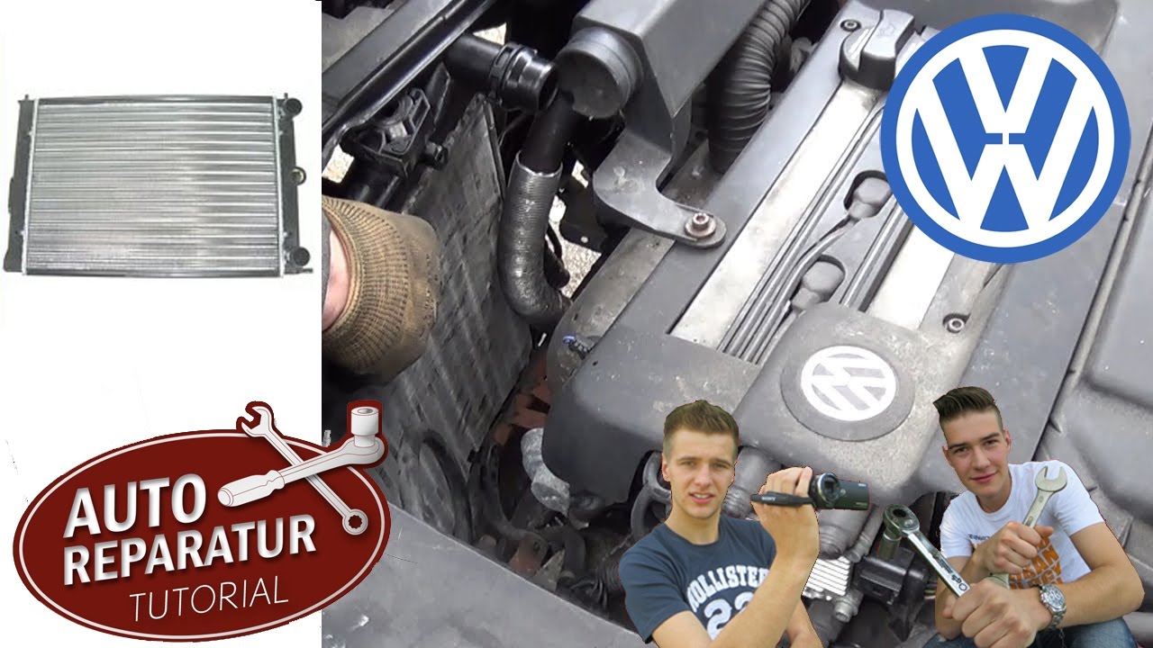 Kühler wechseln | Wasserkühler erneuern VW Golf 4 IV | DIY Tutorial