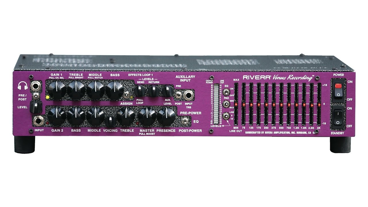 Rivera Venus Recording Amplifier Review by Sweetwater