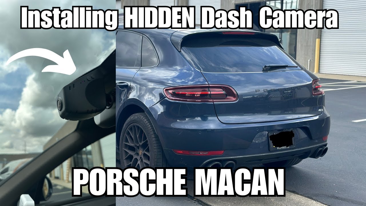 Porsche Macan Hidden Dash Cam! HD Quality!