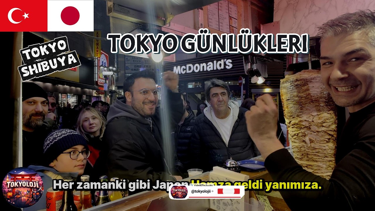 Japonya’da Döner Satmaya Devam Ediyoruz! Japon Hamza Yine Geldi @Japon Hamza