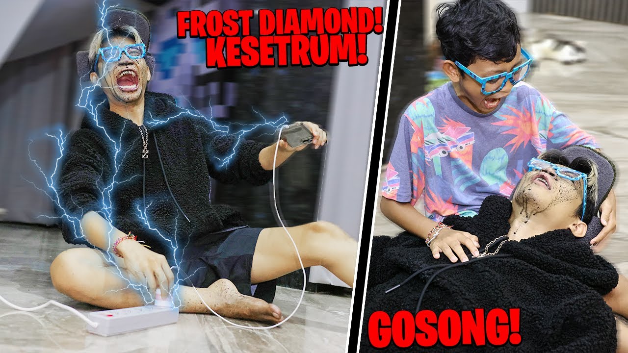 FROST DIAMOND KESETRUM, GARA-GARA MATI LAMPU!!! AKU GOSONG BOCIL SAMPAI PANIK!!!