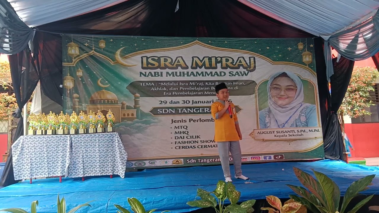 PENAMPILAN DACIL : ZAMZAM 3A @SdnTangerang1 #gembira 