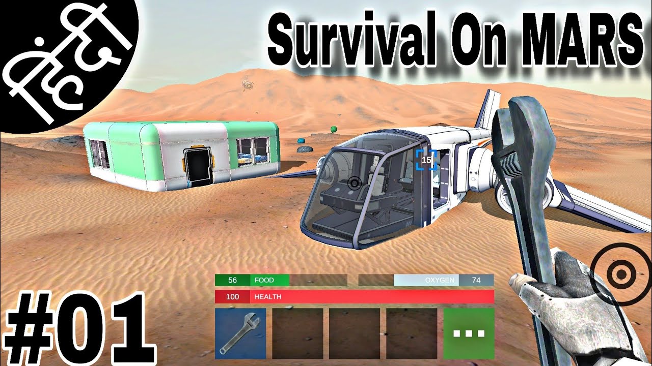 I Built my First House on MARS , First day of Survival on MARS #MARSUS : Survival On MARS