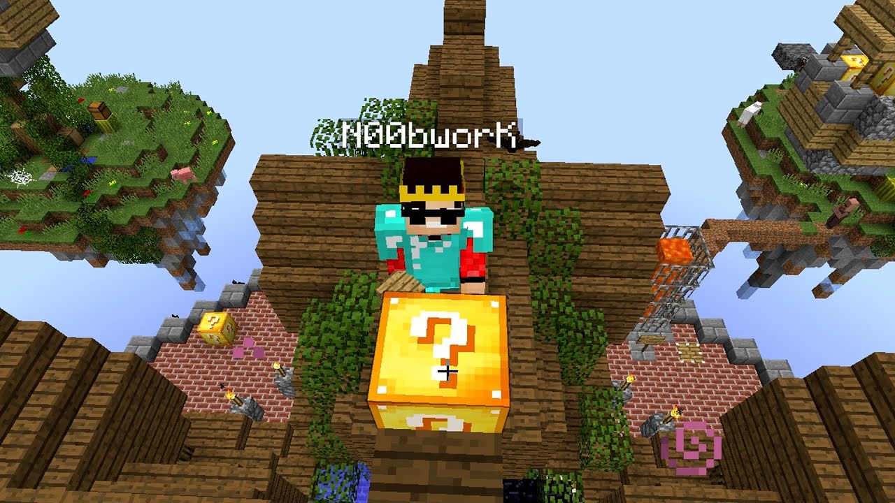 LUCKY SKYBLOCK MED NOOBWORK (god stemning!)