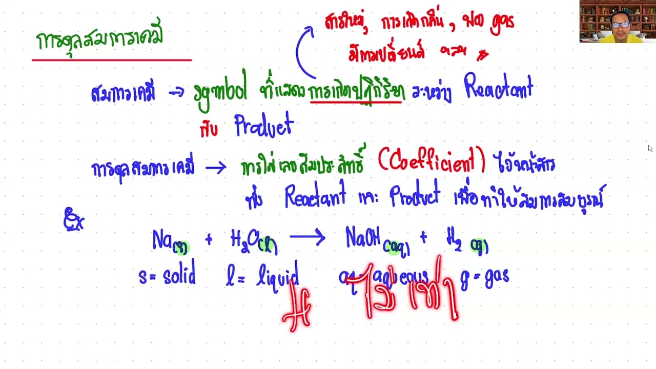 EP1 การดุลสมการเคมี บทที่ 6 ปริมาณสัมพันธ์ เคมี ม.4 402