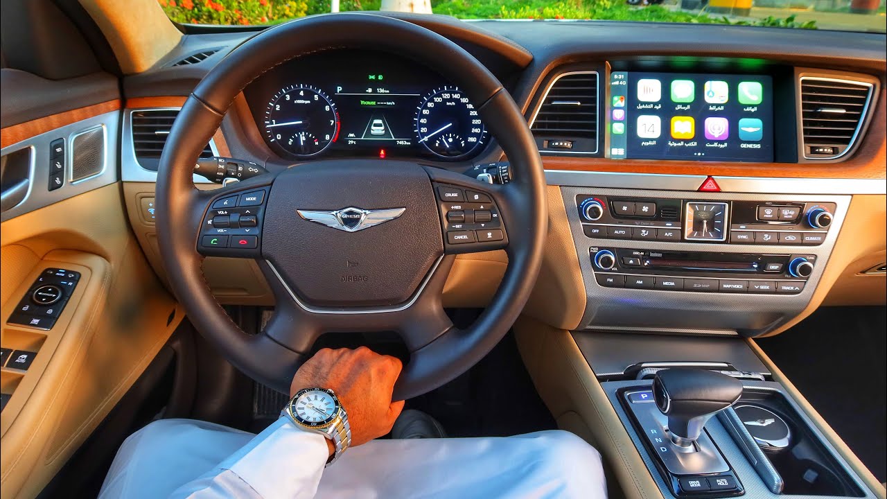 اول مرة اجرب جينيسس g80  فئة الرويال V8 و سميتها الملكة ايش رايكم فيها