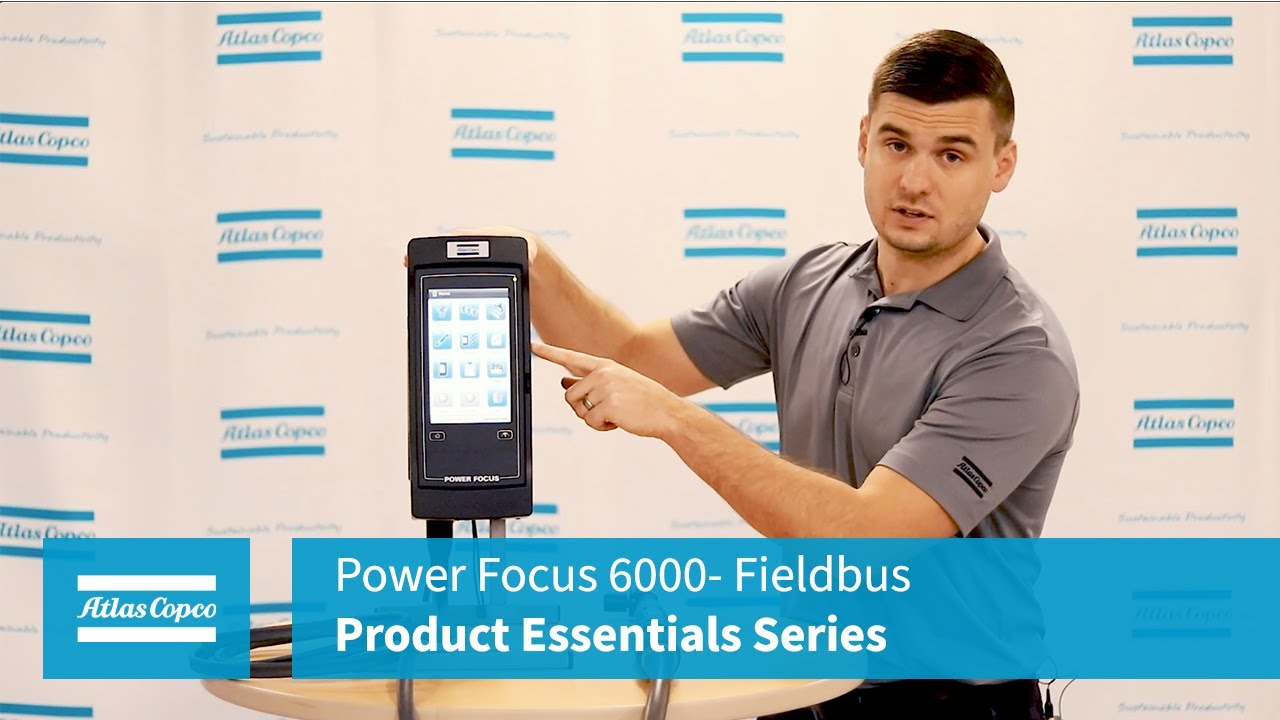 Power Focus 6000 Product Essentials Series: Fieldbus | Atlas Copco