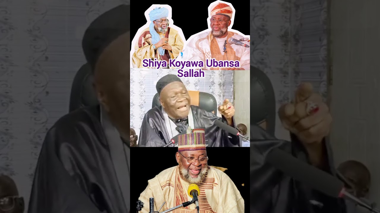 ZAZZAFAN RADDI GODA SHEIKH USMAN DANGUNGUM ZUWA ABDULLAHI BALALAU SHUGABAN IZALAH