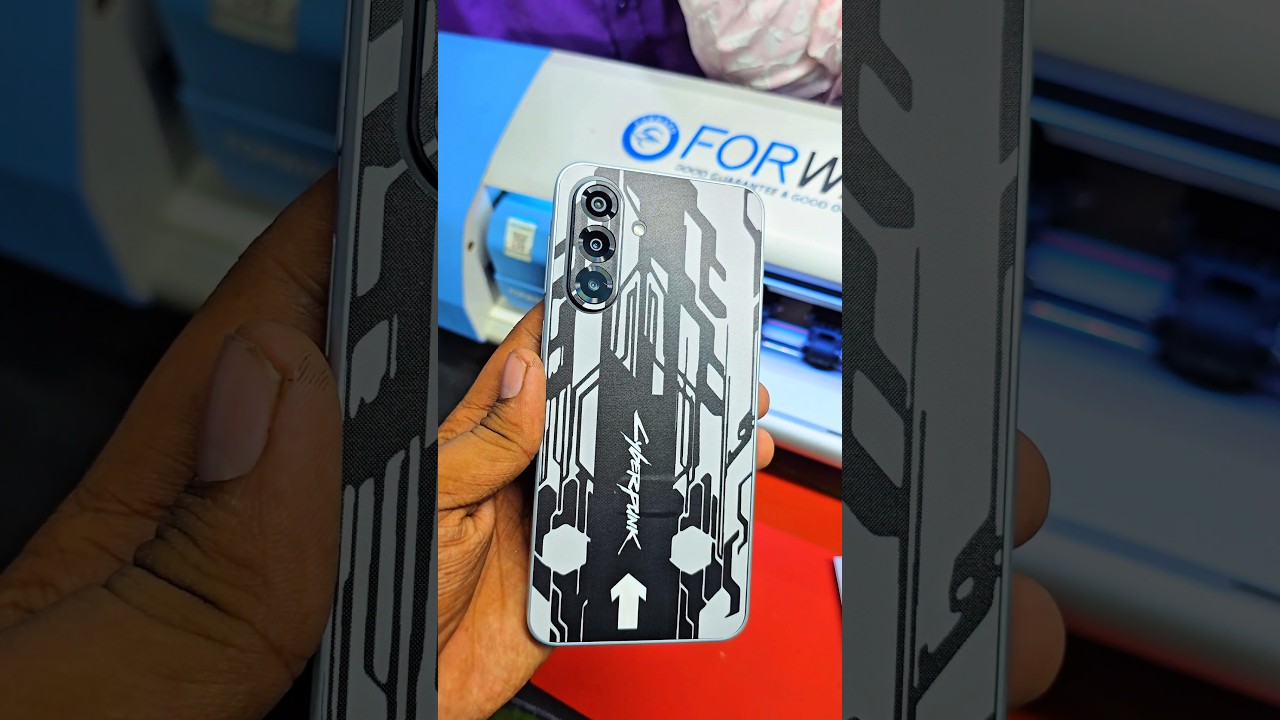 Samsung Galaxy F17 5G 🔥 New 3D Back Sticker 2025 | Trending Mobile Sticker Design #mobilesticker