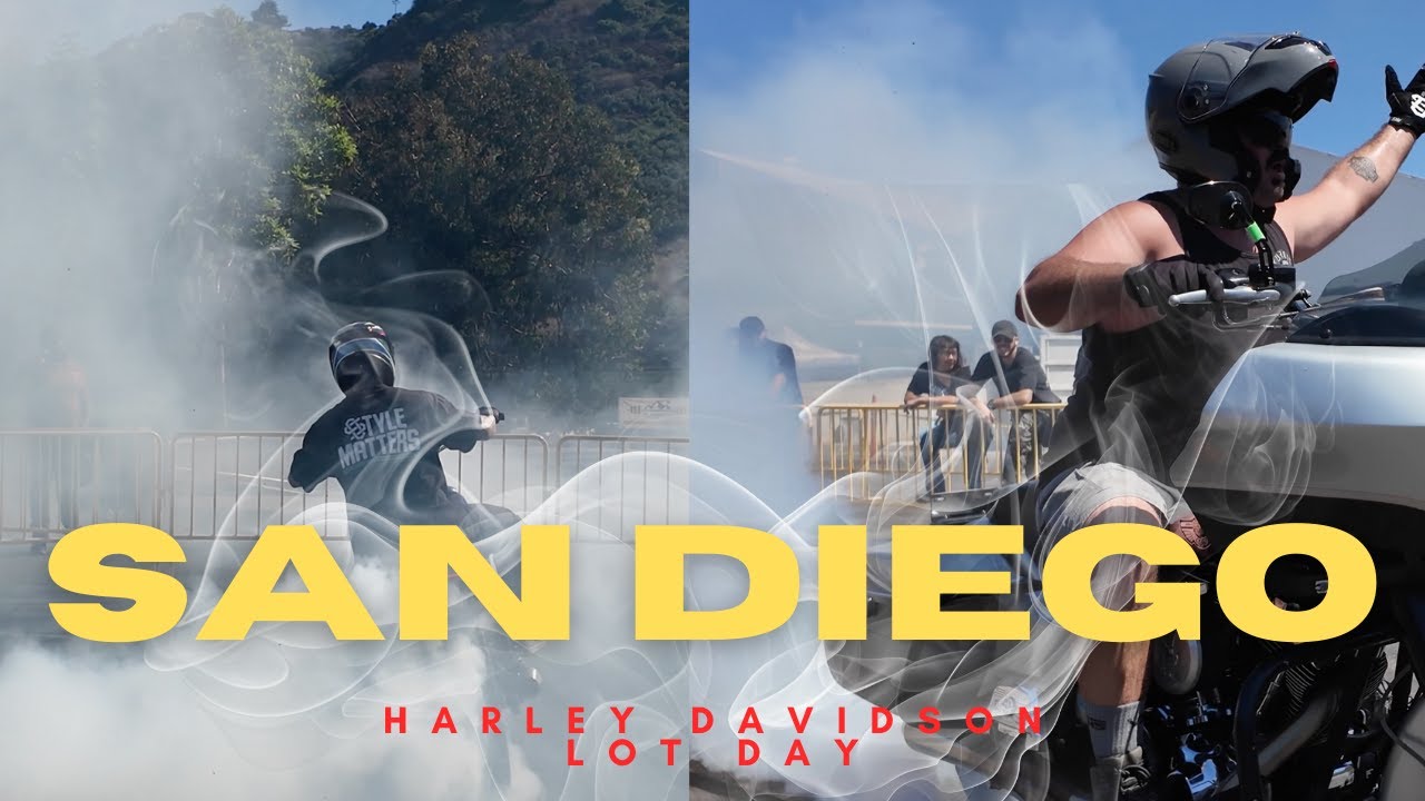 San Diego Harley Lot Day! Masters & Andy76