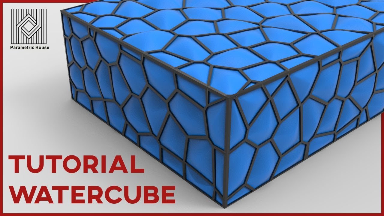Beijing Water Cube (Grasshopper Tutorial)