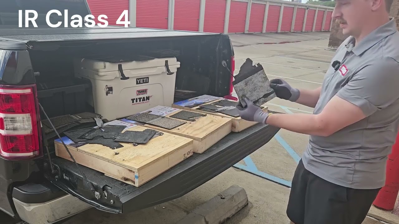 TAMKO Titan & Stormfighter vs Other Fabric Reinforced Shingles (Pull Test)