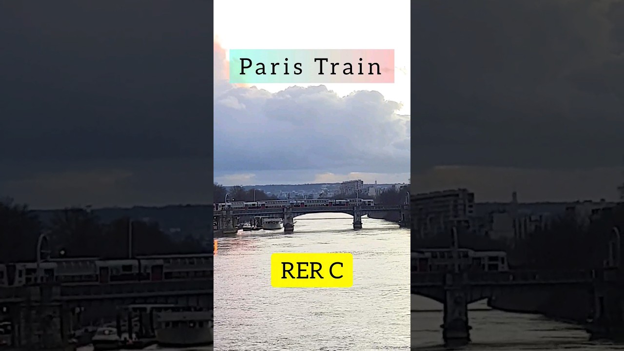 Paris France Train - RER C#shorts#paristrain