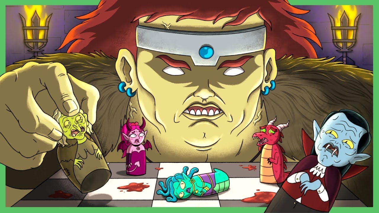 МОГУЧИЙ ВАРВАР ПРОТИВ ЛИГИ ЗЛА ФИНАЛ ПЕРВОГО СЕЗОНА #dnd #animation