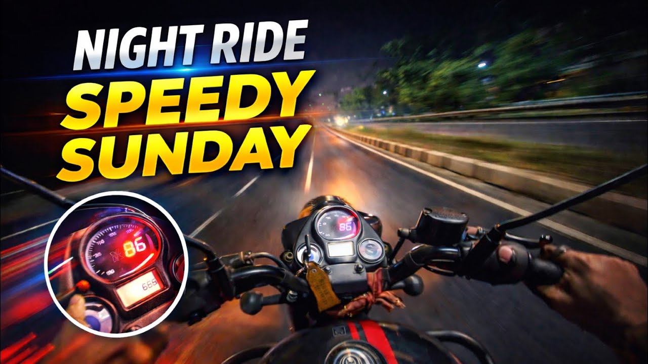 Midnight Madness Ride 🌙🔥 | Speedy Sunday Vibes | Classic 350 Reborn | 