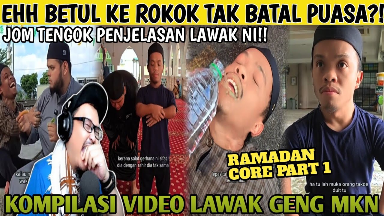 KOMPILASI LAWAK RAMADAN PALING PECAH PERUT😂 GENG MKN BUAT HAL LAA 😂😂 | Wak Lonjong
