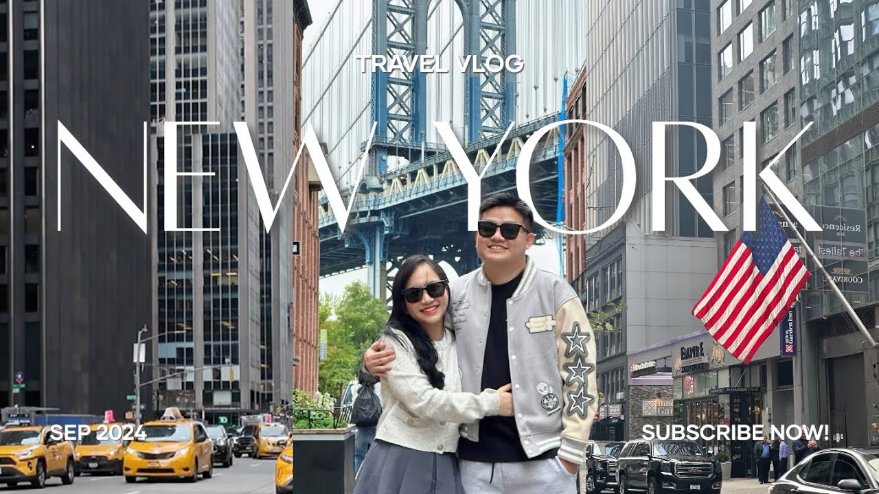 Travel Vlog | Lần đầu đi New York 🇺🇸 khám phá NYC, shopping, ăn thử bagel | haapham
