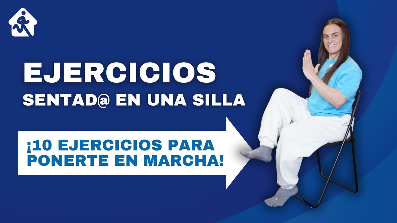 🪑 EJERCICIOS EN SILLA | Rutina completa para mejorar movilidad y circulación