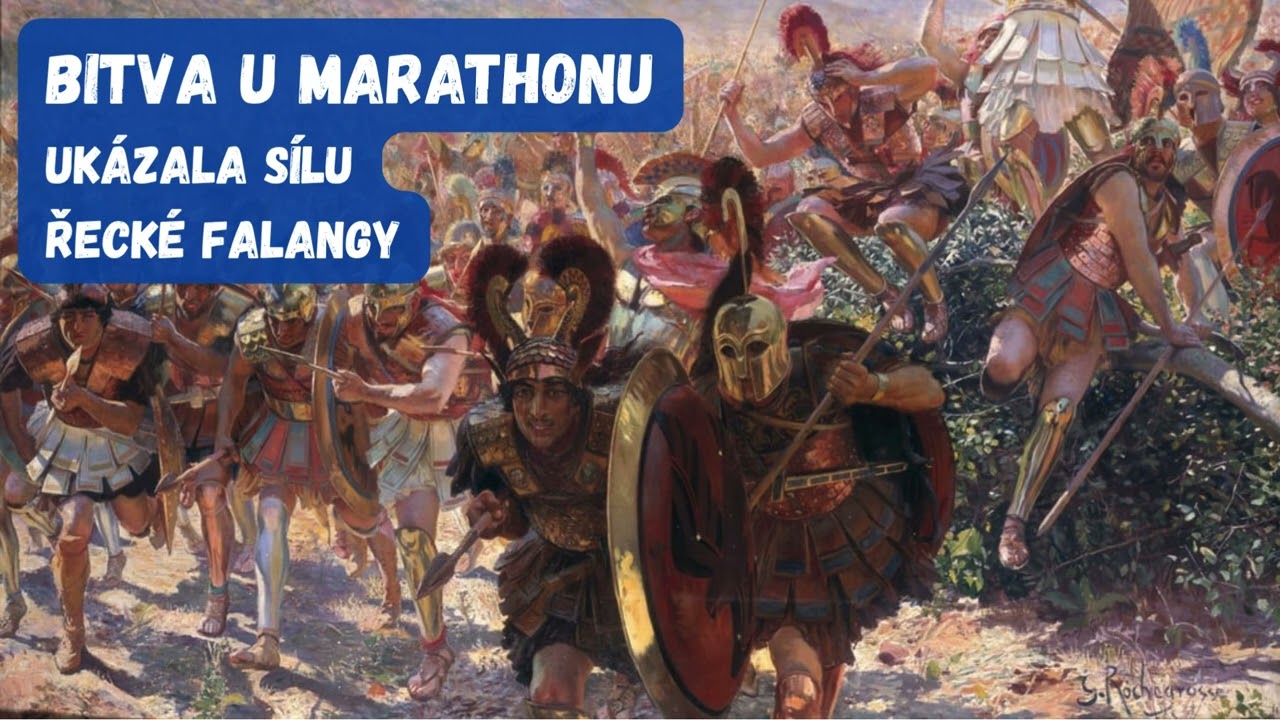 Bitva u Marathonu ukázala sílu řecké falangy