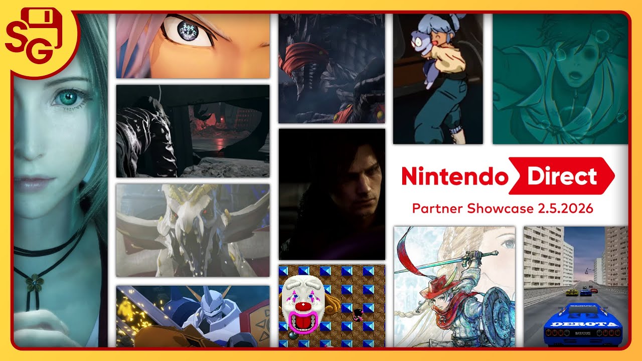 Nintendo Direct Partner Showcase 02.05.2026 | SG Reacts