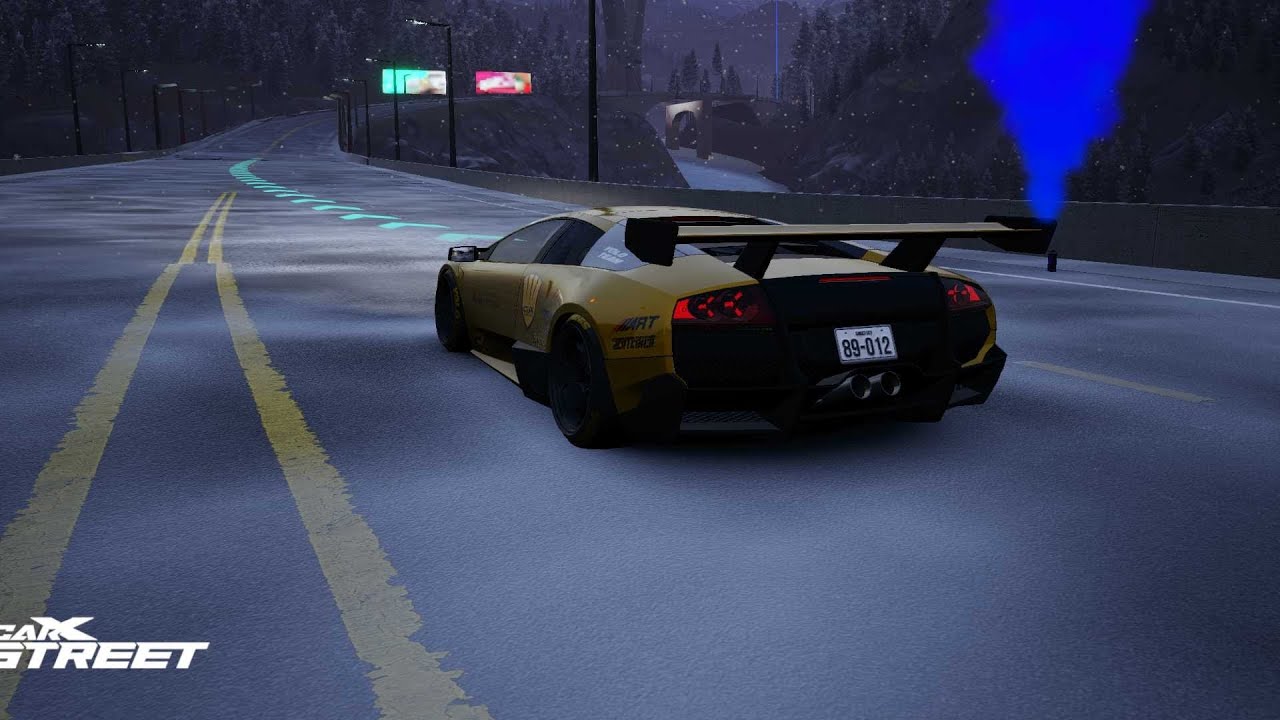 Time Attack Lamborghini on CarX Street Mobile!