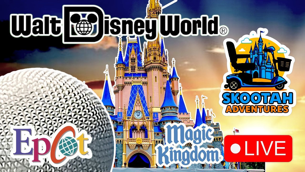 LIVE! Experience Walt Disney World on a Mobility Scooter!