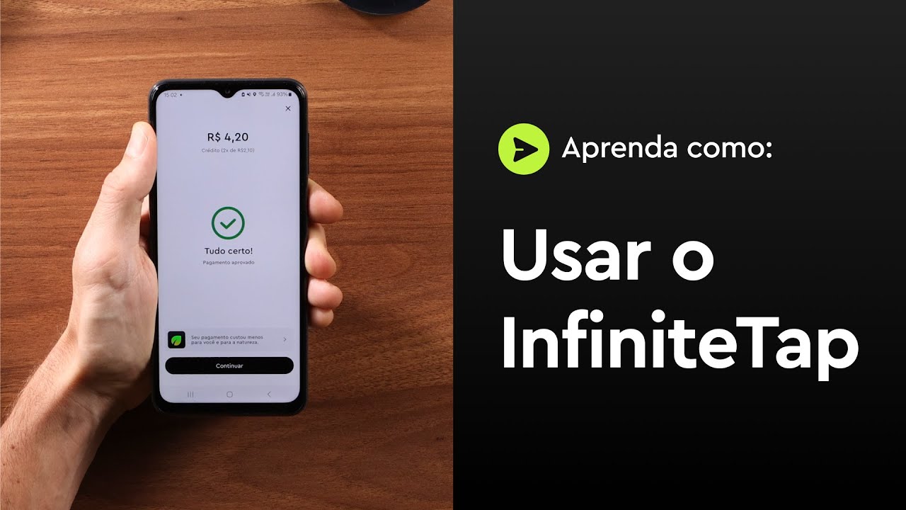 Maquininha de cart&atilde;o no celular | Tutorial como usar o InfiniteTap no celular