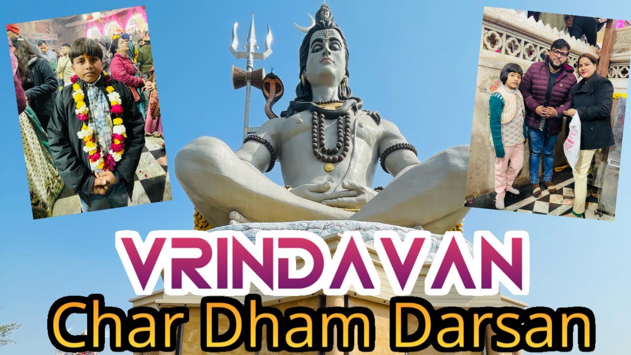 !! Char Dham Darshan !! Radhavallabh Mandir !! Mein Hue Mahara ji ke Darsan🙏 Vrindavan Dham !! 🙏