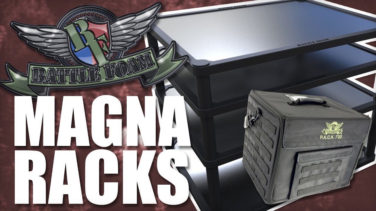 Accessory Showcase Battle Foam Magna Racks