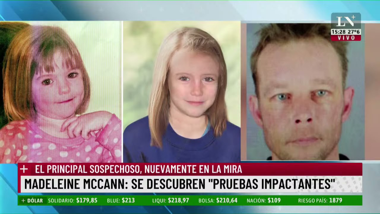 Madelaine Mccann: se descubren 