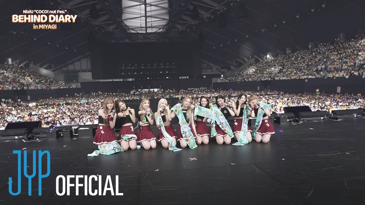 NiziU “COCO! nut Fes.” BEHIND DIARY in MIYAGI