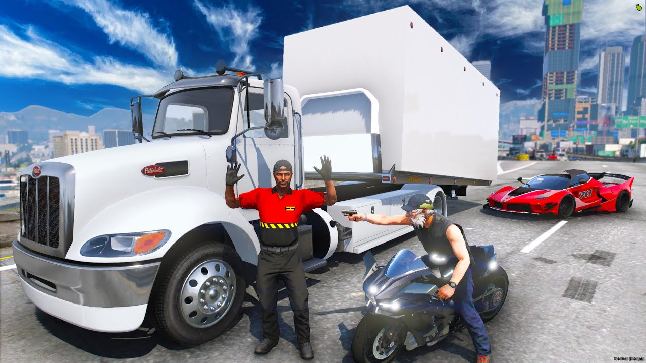 Top Secret Tow Truck Attacked in GTA 5 RP!