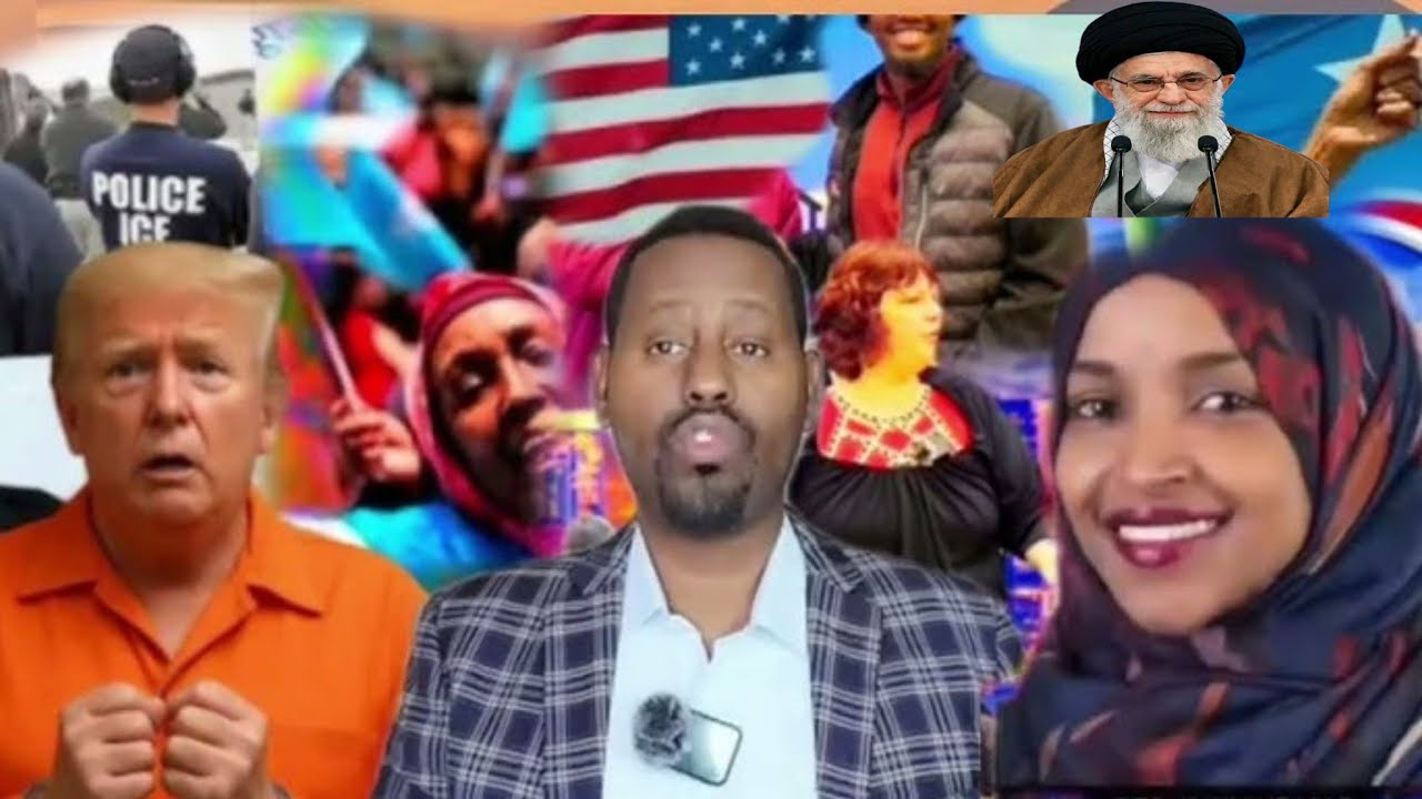 Deg -DEG ah TRUMP SOMALIA iyo Ilaham Omer oo 