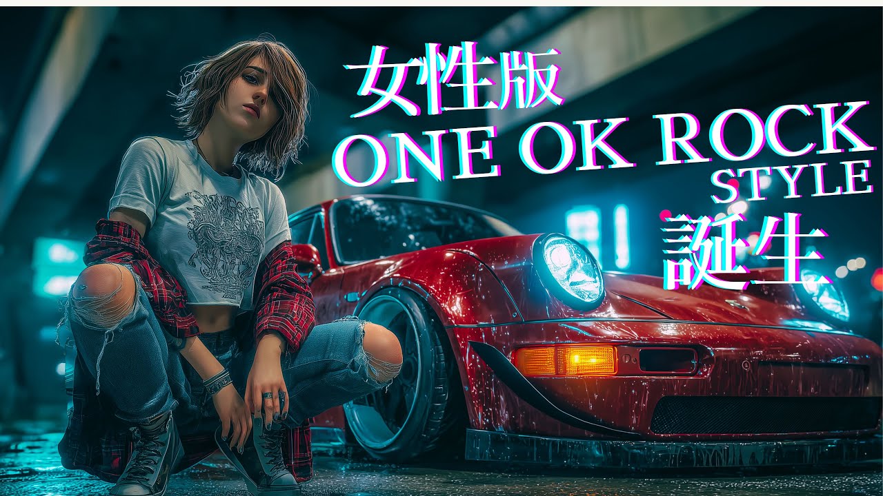 女性版ワンオク｜日英ミックス・エモロック集