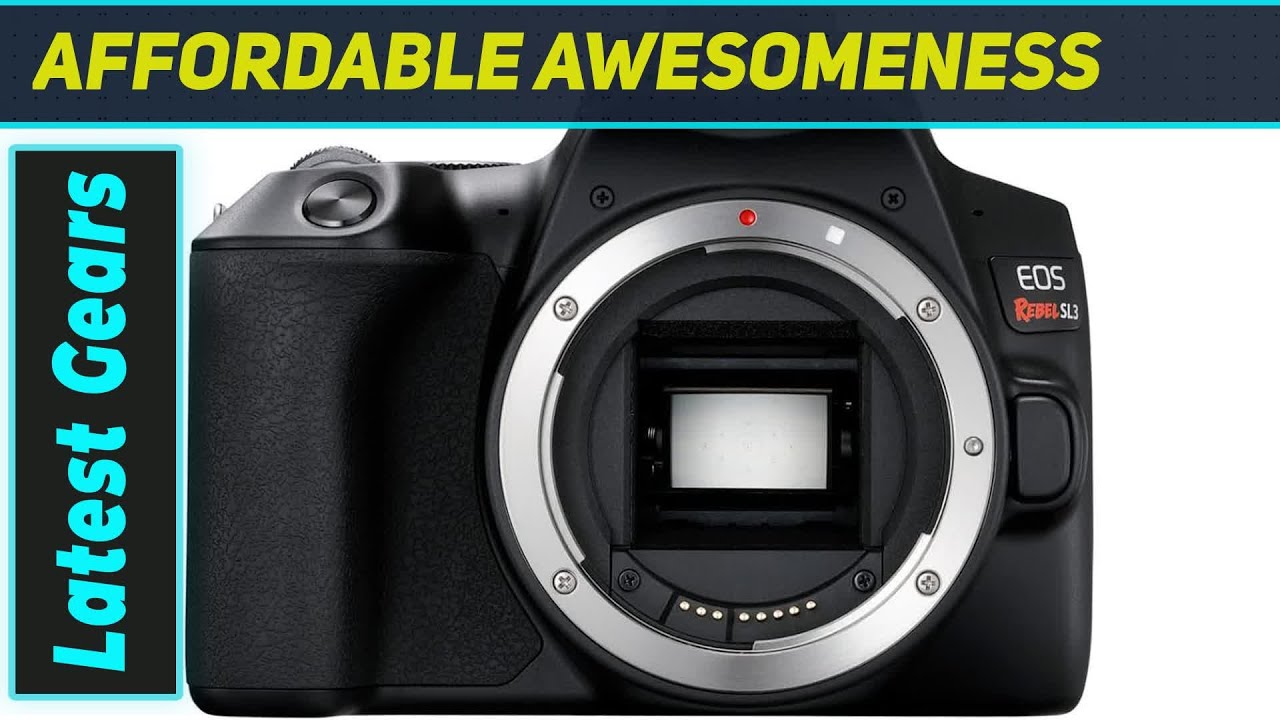 Canon EOS Rebel SL3: The Ultimate Lightweight DSLR for Stunning Photos