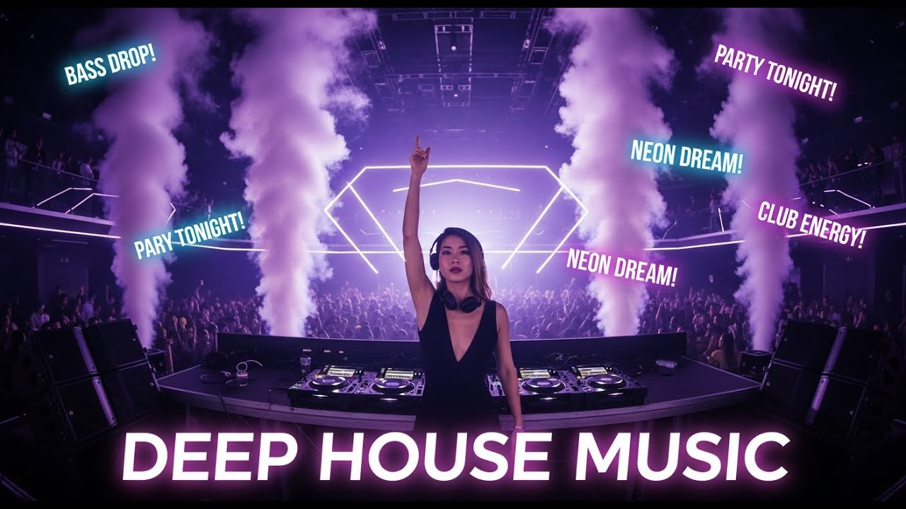 Deep House Vibes That Feel Bright and Clean ✨ Deep Bass and Clear Mood