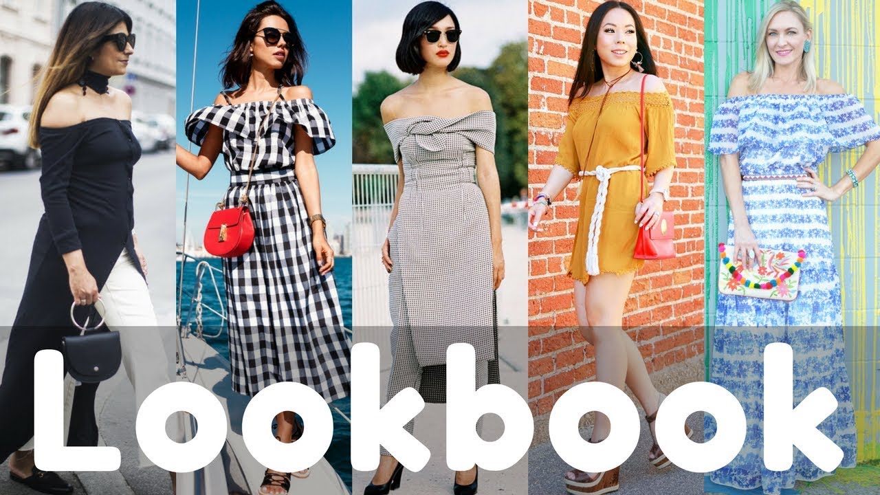 Latest Spring Off Shoulder Dresses Outfit Ideas 2018 Lookbook | Spring 2018