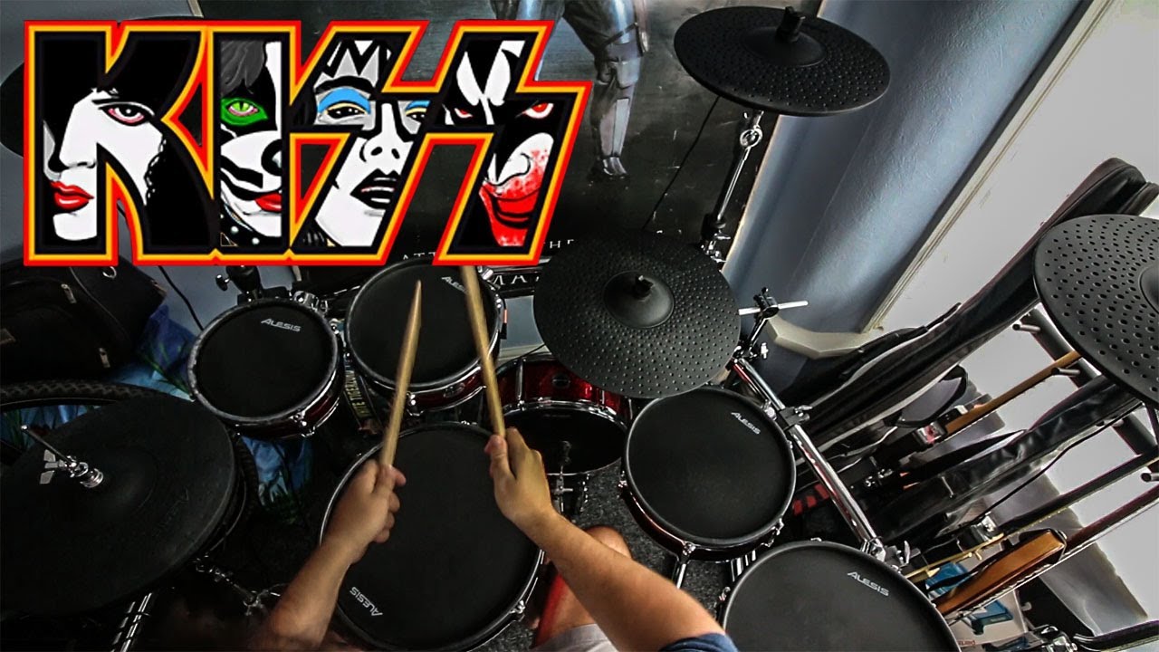 KISS - Deuce - Drum Cover (Alesis Strike Pro)