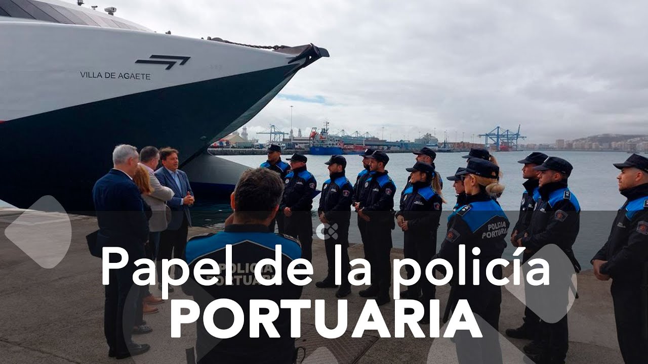 El papel de la policía portuaria
