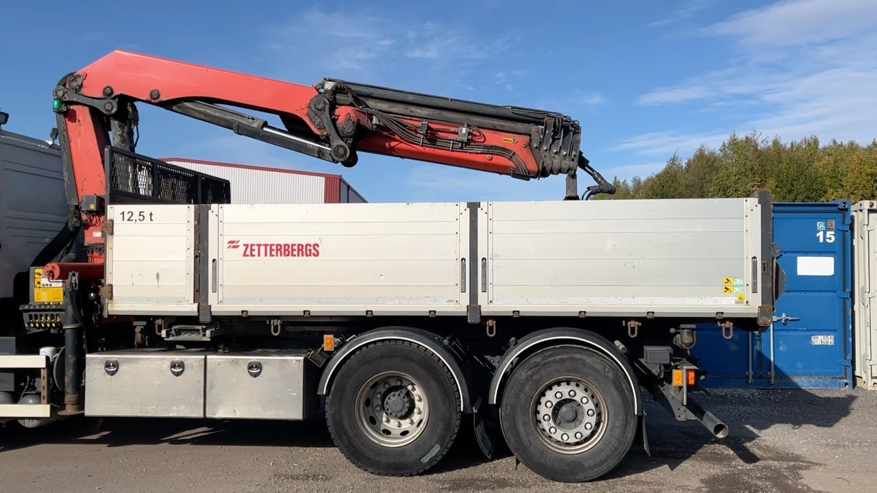 Köp Tipp och kranbil Volvo FM 6*2 Palfinger PK 22002 EH på Klaravik