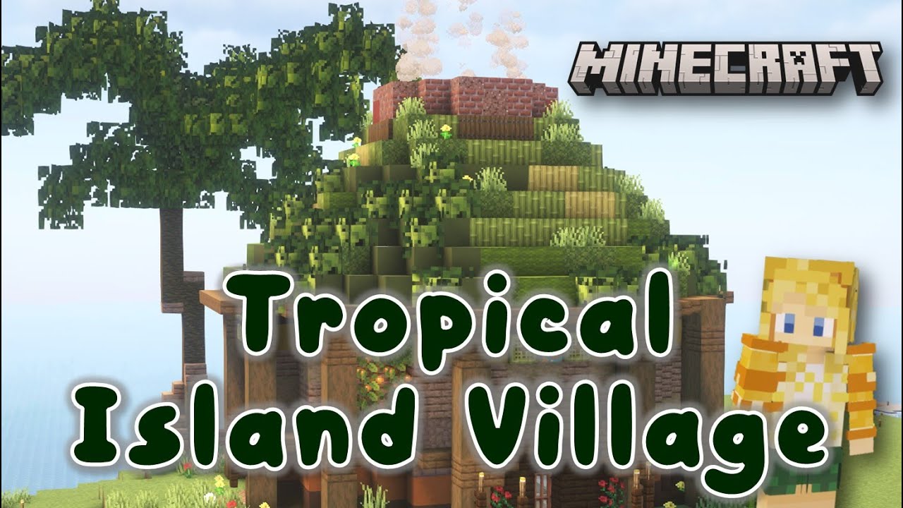 Building the TROPICAL ISLAND of My Dreams in Minecraft | Episode 1