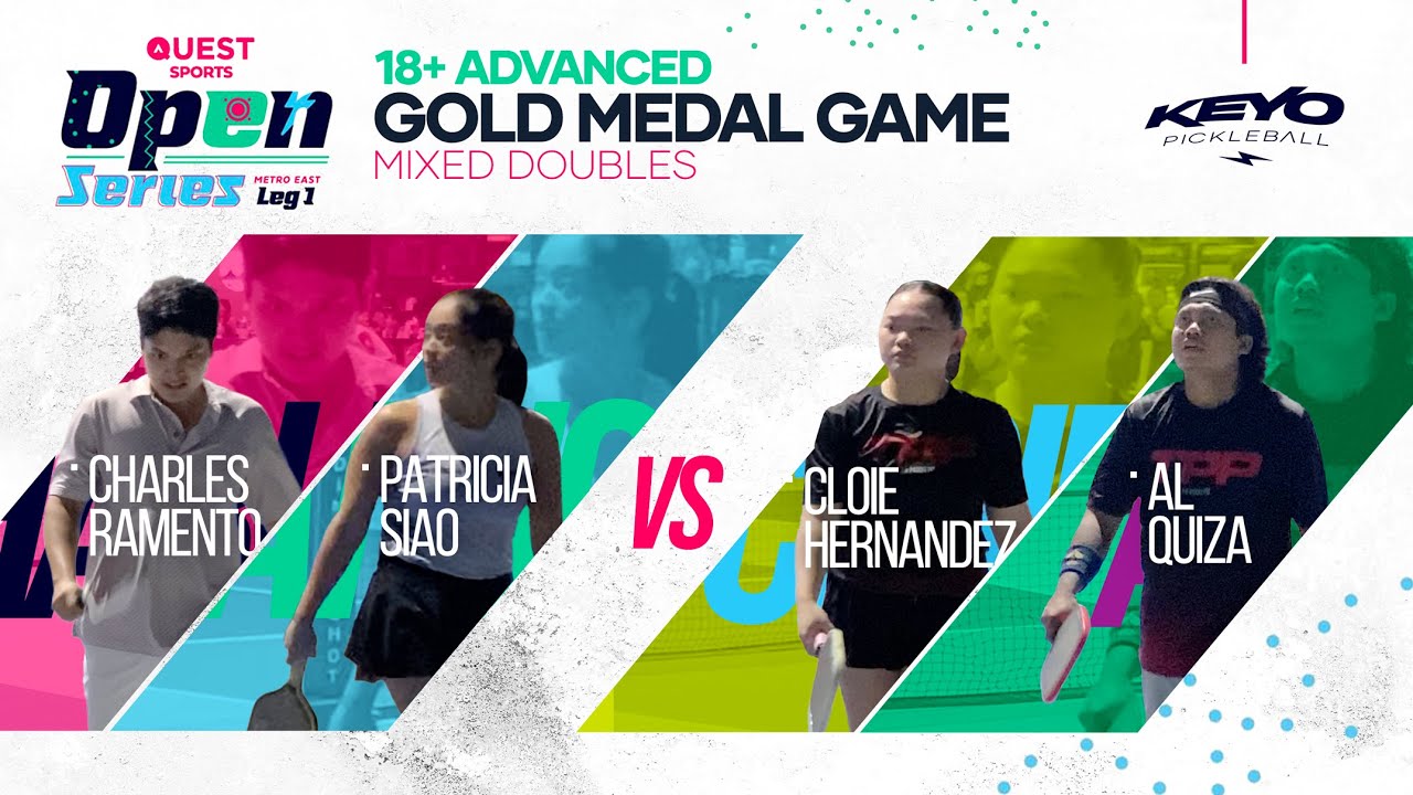 QUEST SPORTS: GOLD Medal Match - Advanced 18+ Mixed Doubles - CHARLES / PATRICIA vs AL / CLOIE