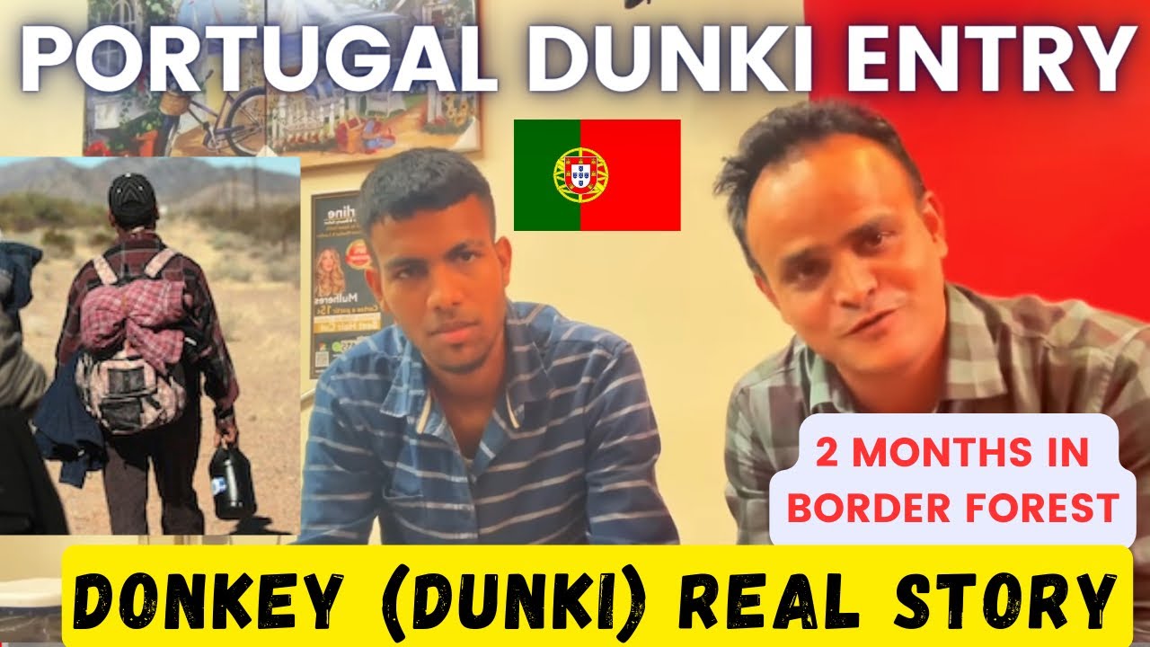 Illegal Entry in Portugal by Donkey (DUNKI) : Surviving 2 Months in Europe's Border | Tabrez Malik