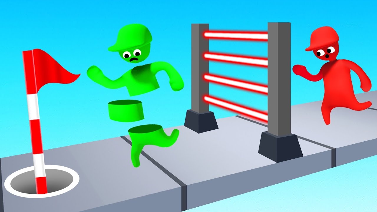 0% Chance Of SURVIVAL AGAINST The LASERS! (Human Fall Flat)