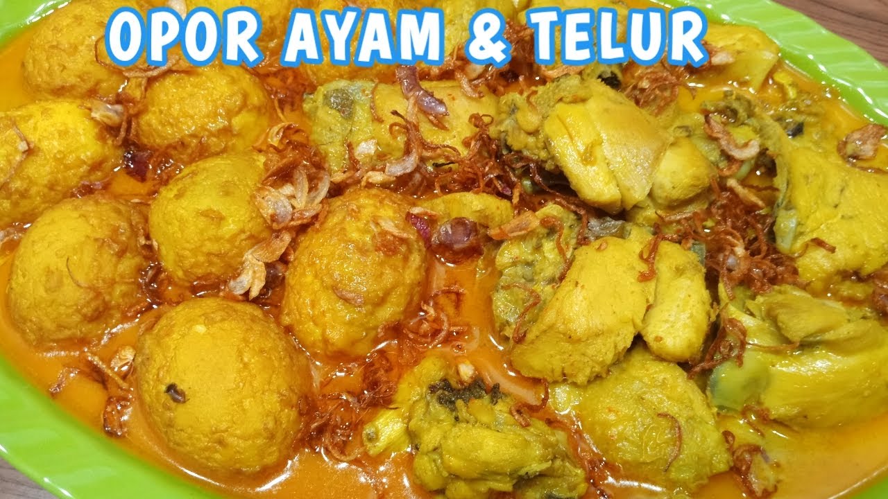 Masak di Hari Raya | OPOR AYAM & TELUR - Resep Nenek Paling Juara!