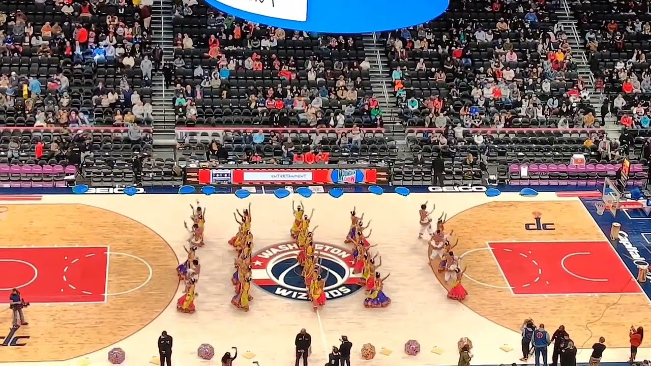 Studio Dhoom Washington Wizards Halftime Performance