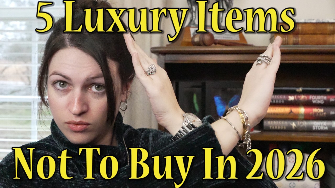 5 Luxury Items That Are a COMPLETE WASTE OF MONEY in 2026