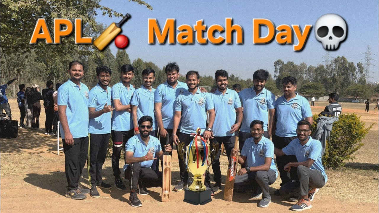 APL 🏏 Cricket Match💀🫡