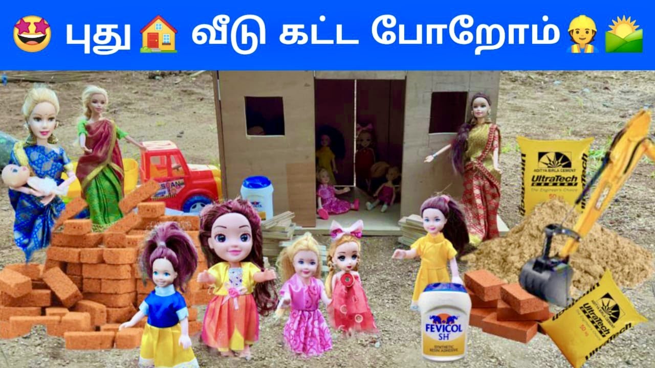வசந்த காலம் Episode 182 | நாங்க புது வீடு கட்ட 🏠 போறோம் | barbies New House | classic barbie show
