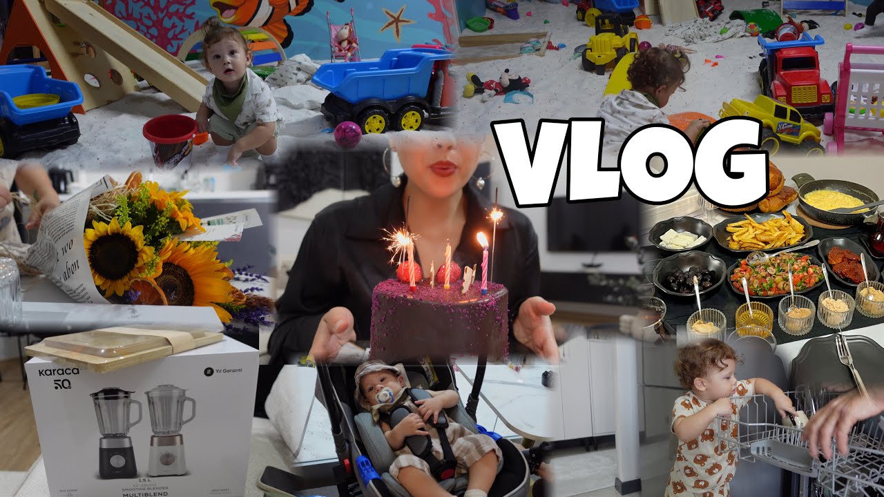 VLOG || DOĞUM GÜNÜM | NOYAN'IN BABY BEACH DENEYİMİ | EBEBEK ALIŞVERİŞİM | DOĞUM GÜNÜ HEDİYEM